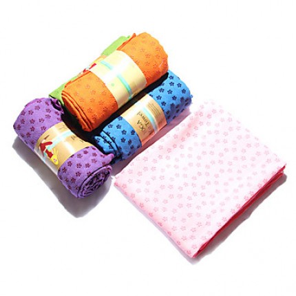 Yoga Towels Plastic Green / Pink / Blue / Purple / Orange  