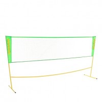 Portable Badminton Net 4.2*1.6m in Metal for Backyard Play