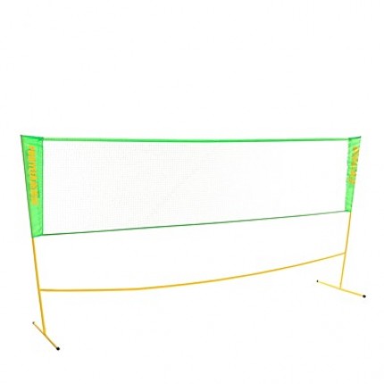 Portable Badminton Net 4.2*1.6m in Metal for Backyard Play